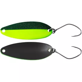 Блешня Select Supreme 2.0g 27mm #17 DarkSpace Chartreuse, Вага блешні: 2.0, Колір блешні: #15 Tropic Black, фото 